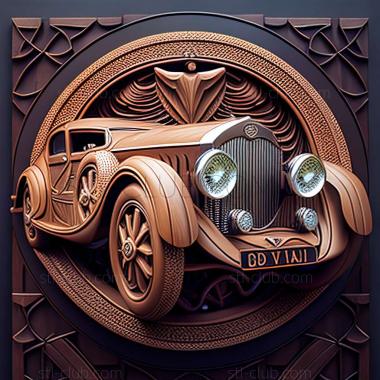 3D мадэль Bentley 4 Litre (STL)